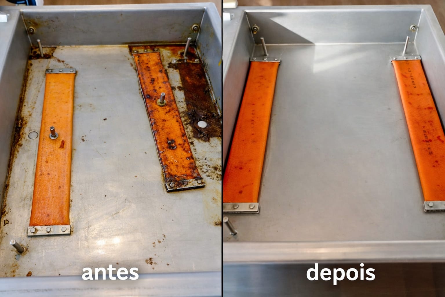 Resistências de solda restauradas